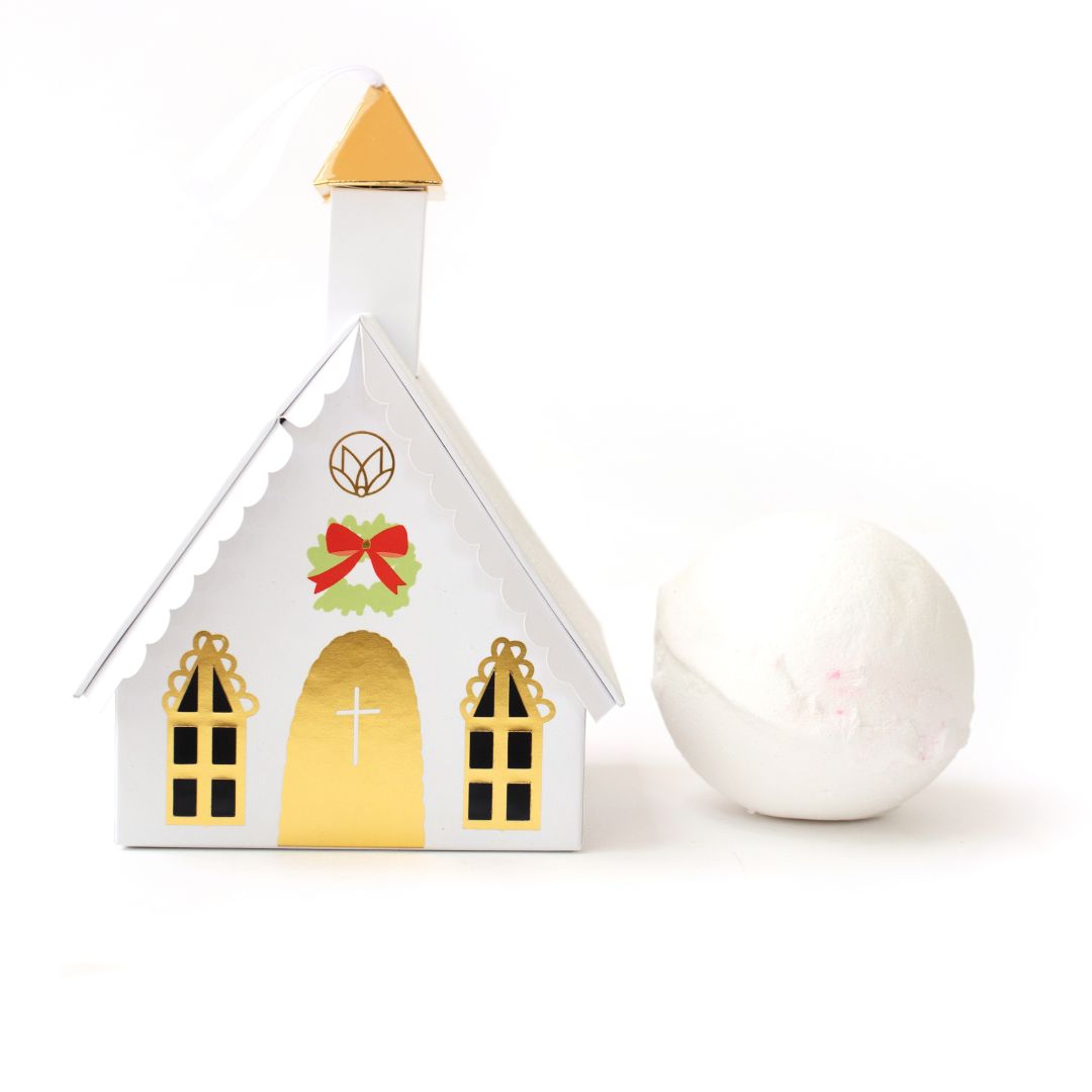 Musee Bath Balms Christmas Village Collection