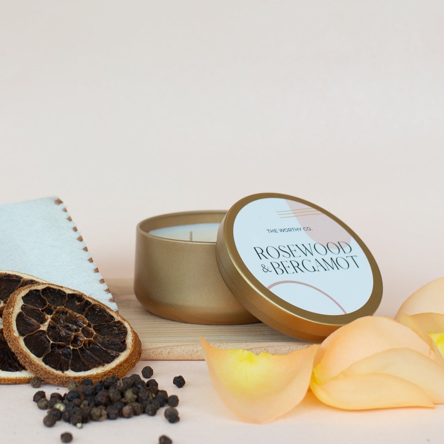 Worthy Tin Candle, 5oz