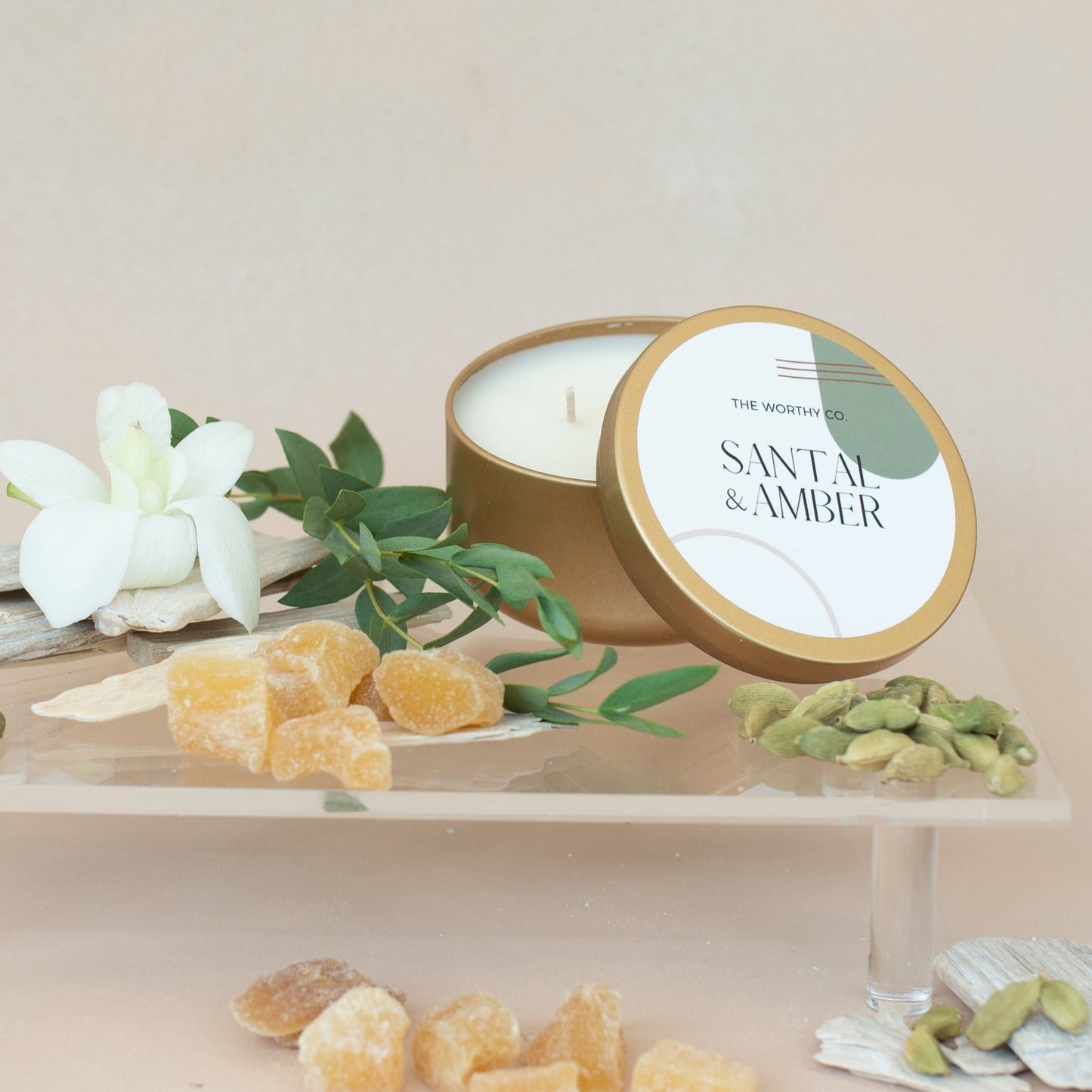 Worthy Tin Candle, 5oz
