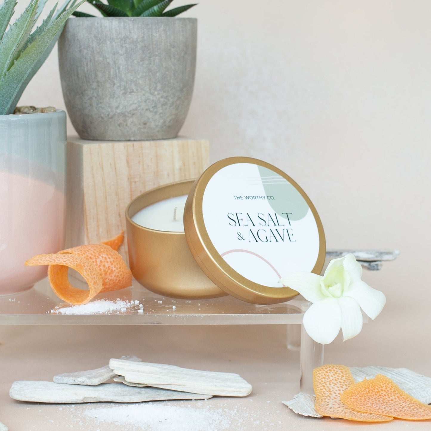 Worthy Tin Candle, 5oz