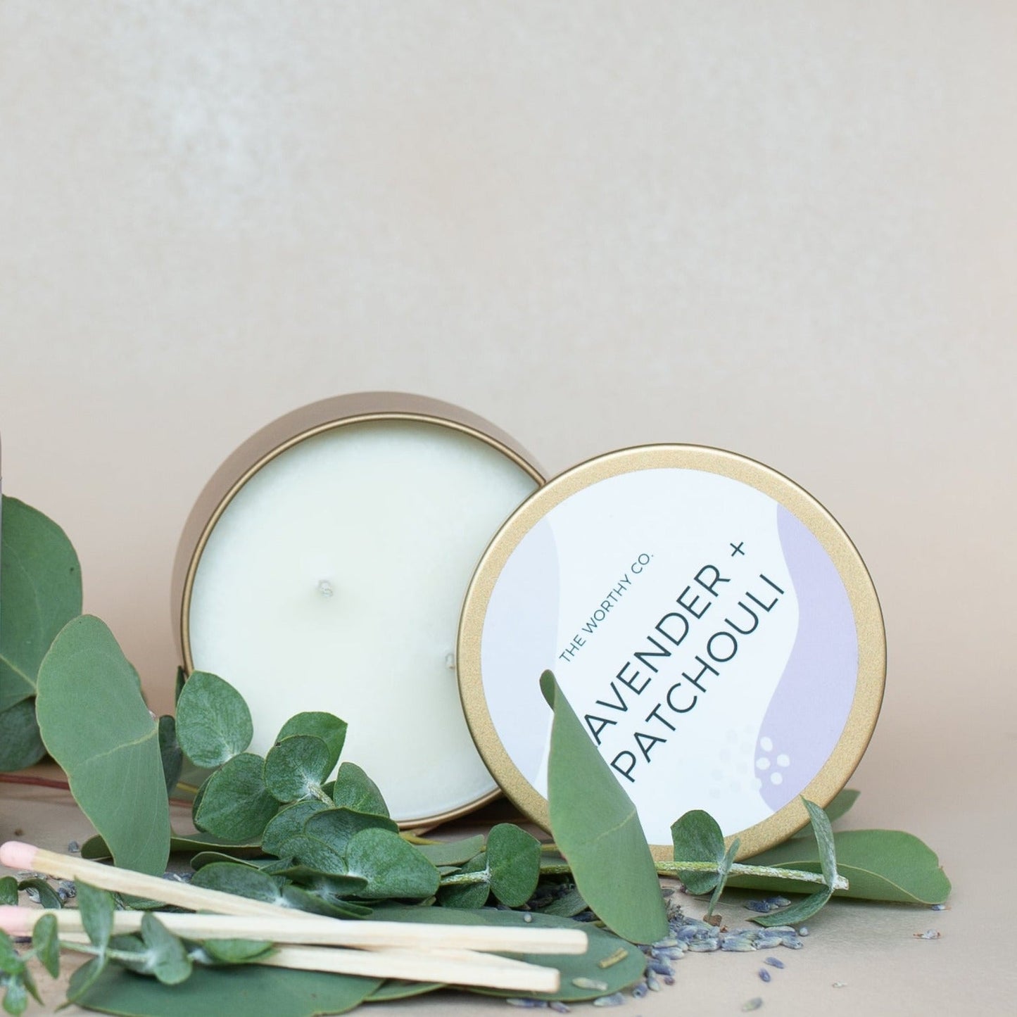 Worthy Tin Candle, 5oz